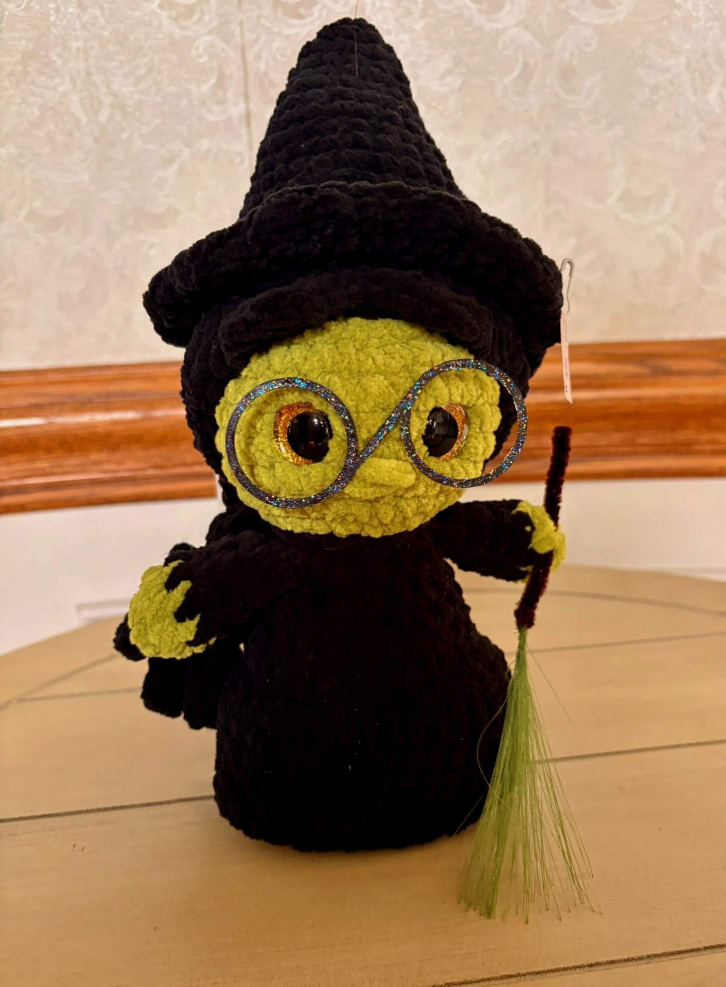 Elphaba from Wicked crochet plushie